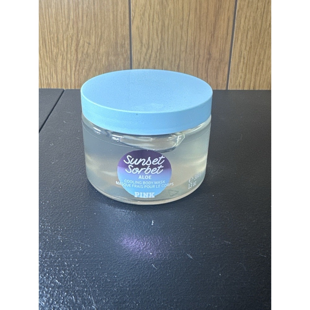 Victoria's Secret Sunset Sorbet Aloe Cooling Body Mask 13 Fl Oz ‎ NEW